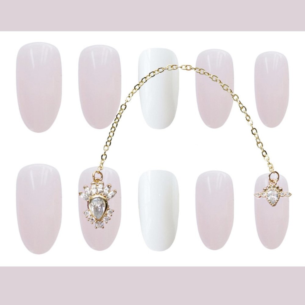 Pink Pudding Charm Press-on Nails - Picture 6 of 12